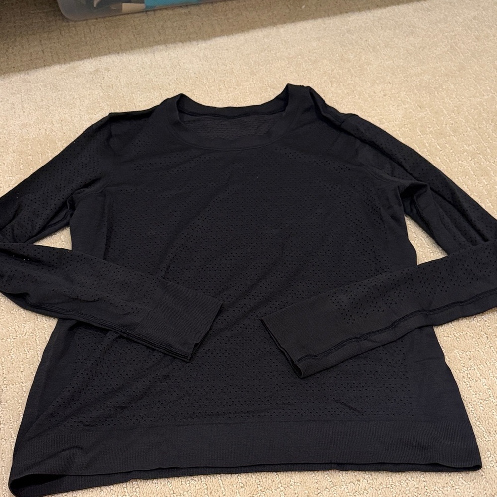 Black Swiftly Tech Long Sleeve Top